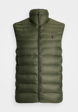 Polo Ralph Lauren Big & Tall THE COLDEN PACKABLE VEST - Brezrokavnik - cruise olive