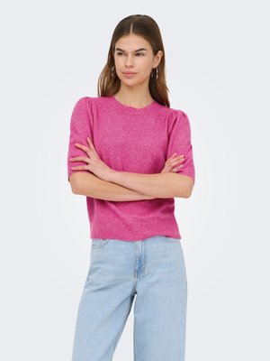 ONLY ONLRICA LIFE 2/4 NOOS - T-shirt basic - raspberry rose