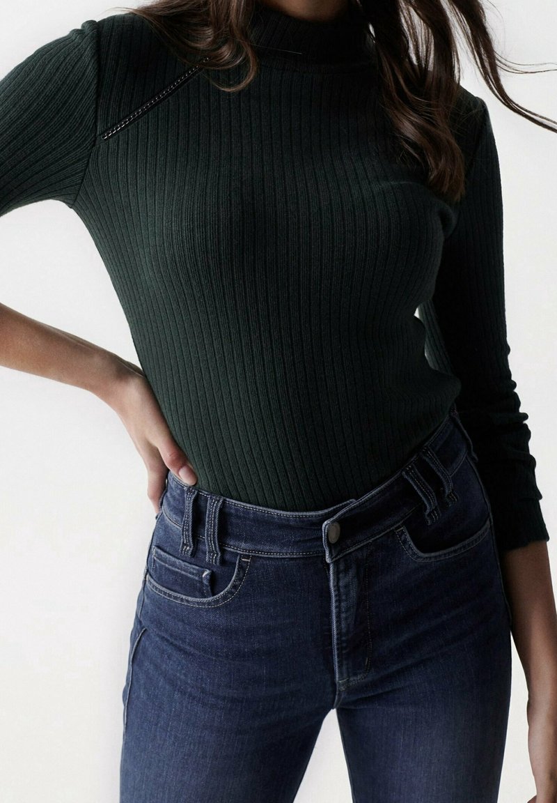 Salsa Jeans Strickpullover - green