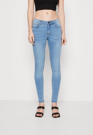 Noisy May NMBILLIE - Džínsy skinny fit - light blue denim