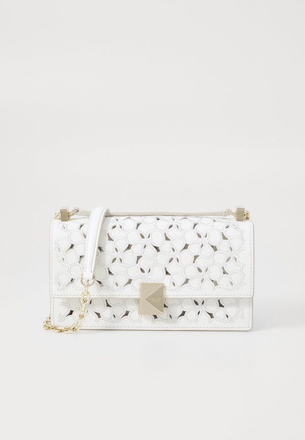 DECO EYELET MINI FLAP CHAIN - Cross body bag