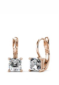 MYC Paris PARURES CALLE SQUARE SET - Orecchini - couleur or rose / cristal