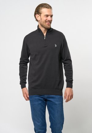 BRISON HALF ZIP - Strikkegenser - tap shoe