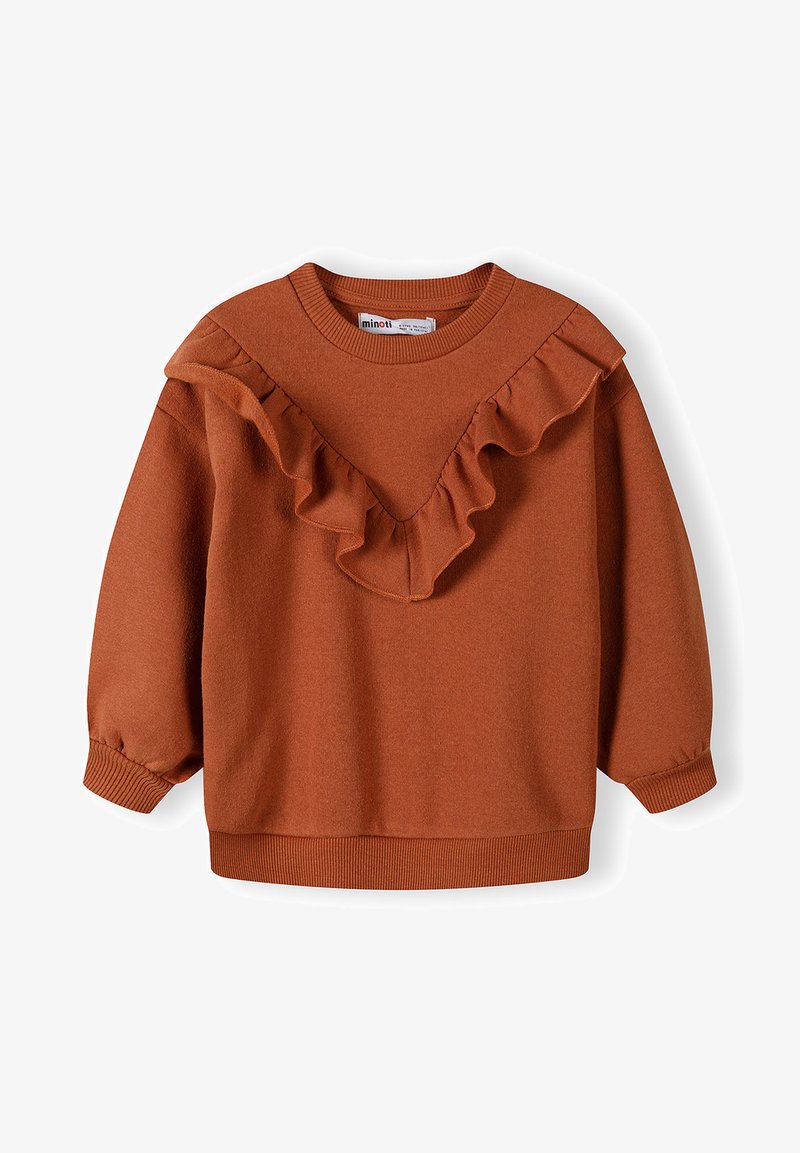 MINOTI FRILLED - Mikina - mustard