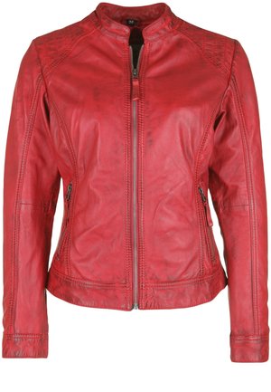 SALENA - Lederjacke - red