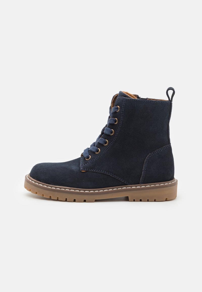 Friboo LEATHER - Snørestøvletter - dark blue