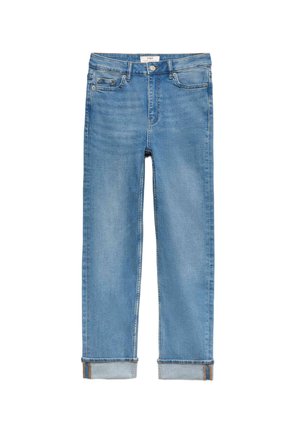 Marks & Spencer, HARPER HIGH WAISTED CIGARETTE CROPPED JEANS.. - Jeans Slim Fit - light indigo