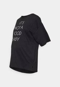 Even&Odd Maternity Camiseta estampada - black