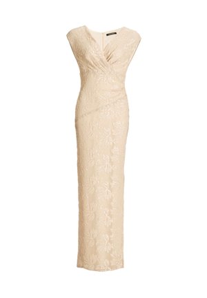 Swing, Robe longue - champagne beige