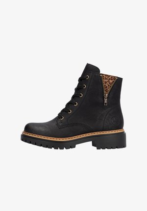 Rieker Bottines à plateau - schwarz