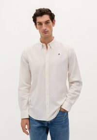 NEW JON - Camicia - cream stripes