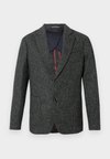 HERRINGBONE - Blazer - dark grey heather