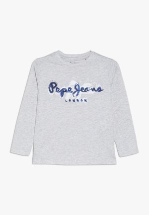 T-shirt à manches longues - mottled grey