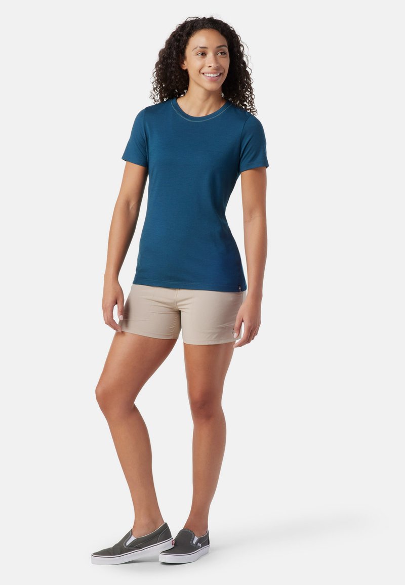Damen Sportbekleidung | Smartwool T-Shirt basic twilight blue/hellblau - ND25786 Damen Sportbekleidung | Smartwool T-Shirt basic twilight blue/hellblau - ND25786