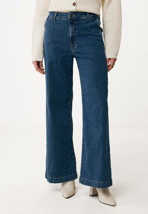 WIDE - Flared Jeans - bright blue