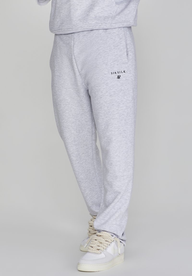 SIKSILK - Trousers - grey marl, Enlarge