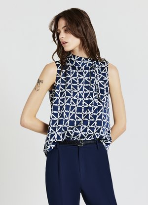 Calliope FANTASIA FIOCCO - Top - var blu notte