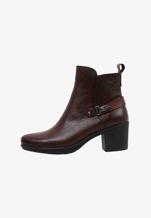 Fluchos Botines con plataforma - burgundy