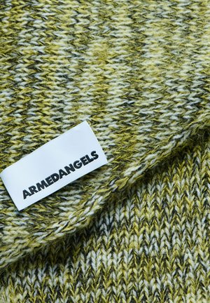 ARMEDANGELS, BRUSHED MOULINÉ UNISEX - Écharpe - oatmilk-mosslace