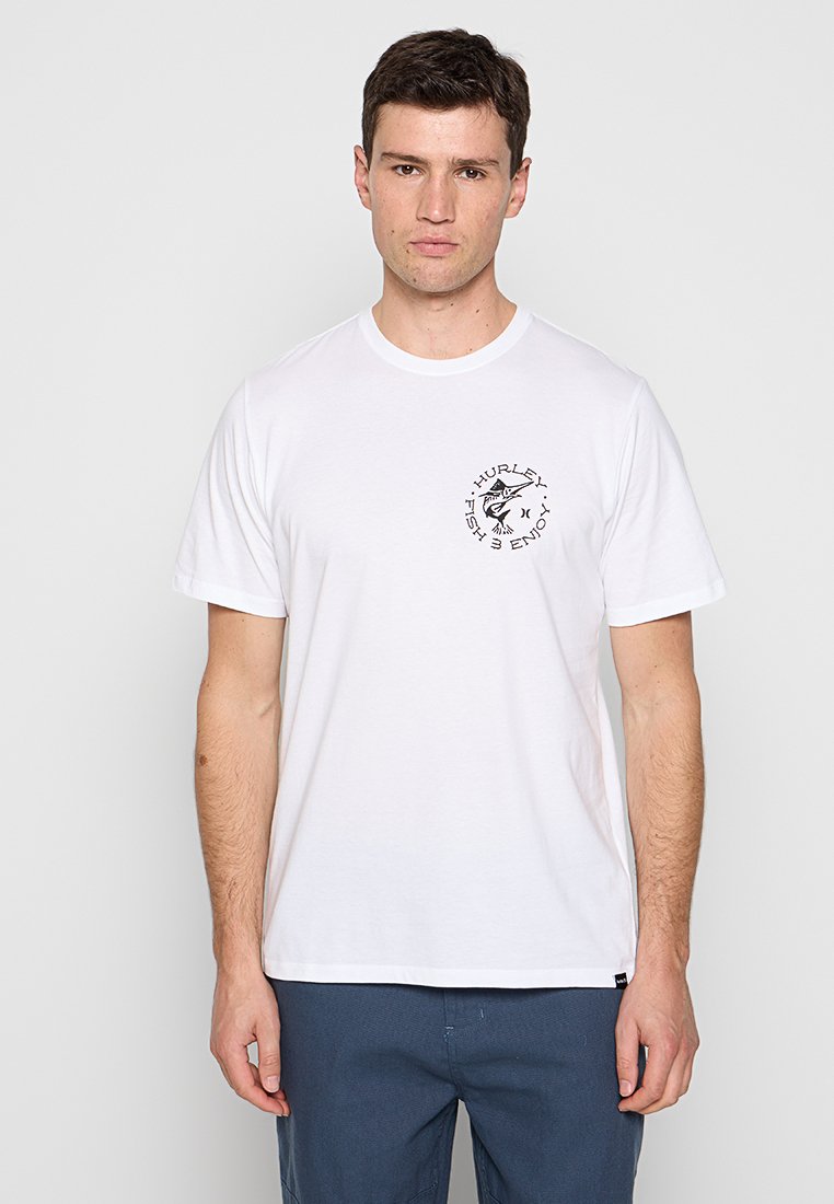 hurley T-shirt print wit