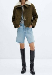 Mango Overgangsjakke - khaki