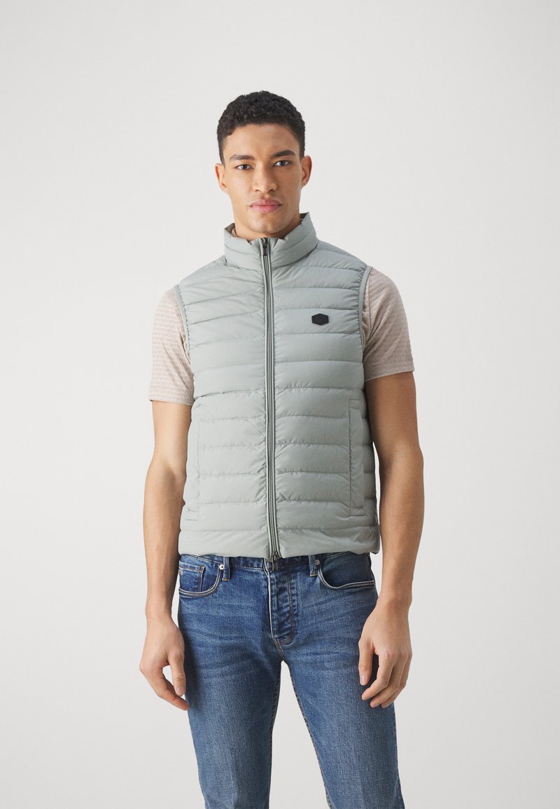Emporio Armani - DOWN WAISTCOAT - Veste sans manches - salvia, Agrandir