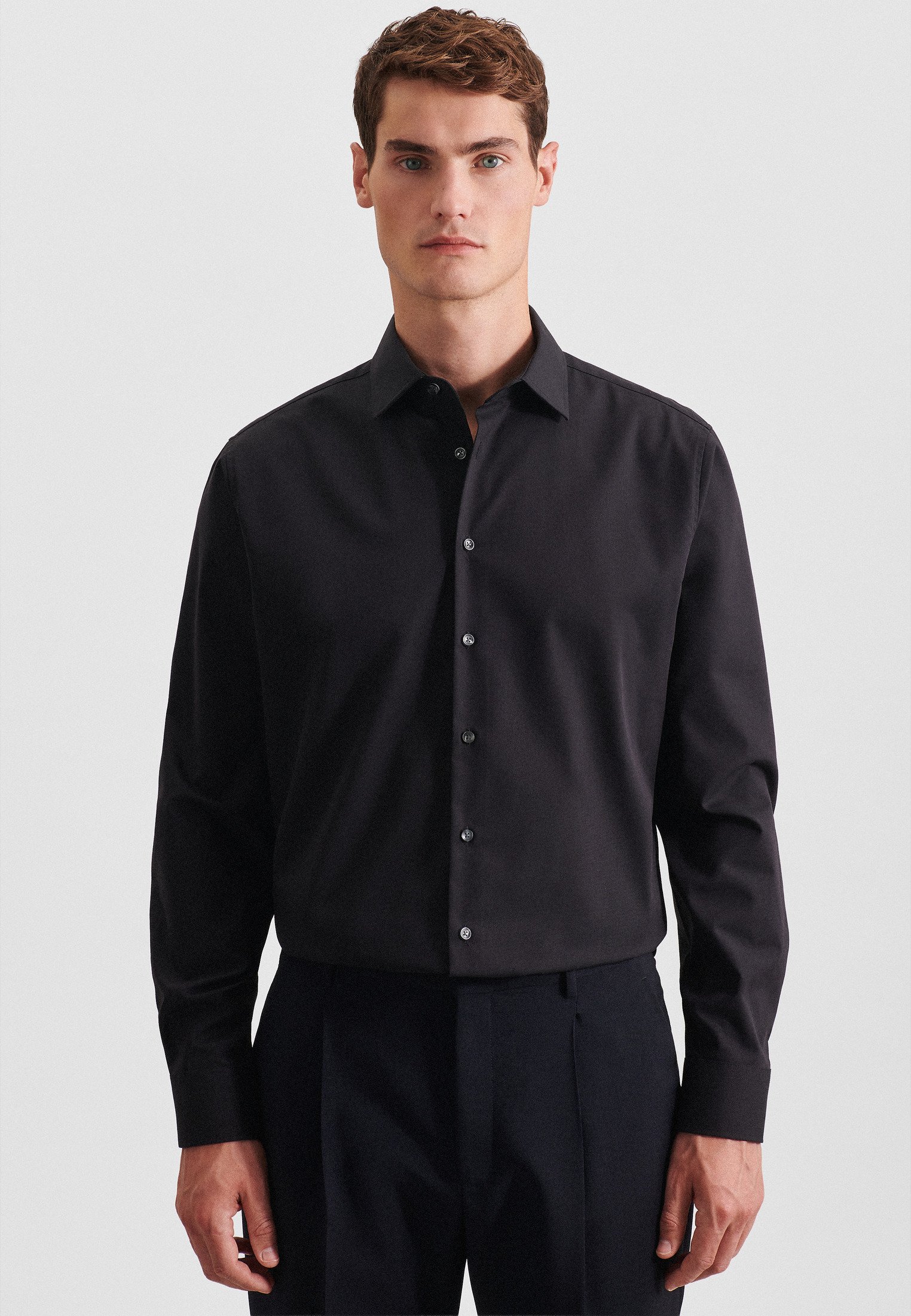 KE SEIDENSTICKER 01843550 27 Camicia No Stiro Uomo Seidensticker