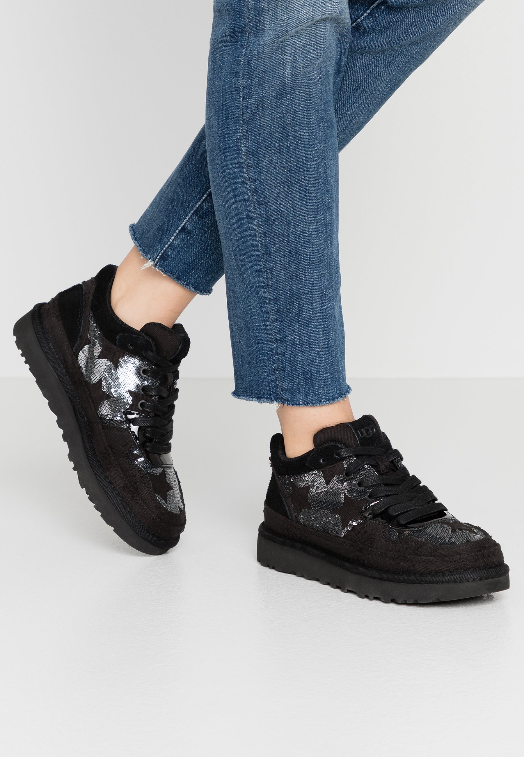black ugg trainers