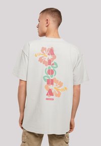 F4NT4STIC ALOHA - Print T-shirt - lightasphalt