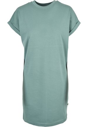 Urban Classics CUT ON SLEEVE TEE  - Vestito di maglina - paleleaf