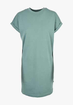 LADIES ORGANIC COTTON CUT ON SLEEVE TEE DRESS - Robe en jersey - paleleaf