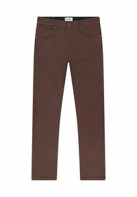 Wrangler GREENSBORO - Vaqueros rectos - mahogany