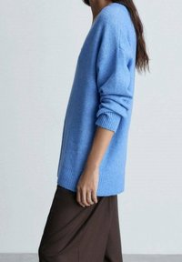 Mango Maglione - light blue