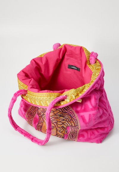 Versace BEACH BAG I HEART BAROQUE - Plážová osuška - fuxia