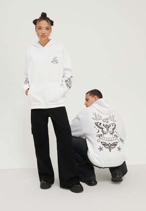 UNISEX - Luvtröja - white