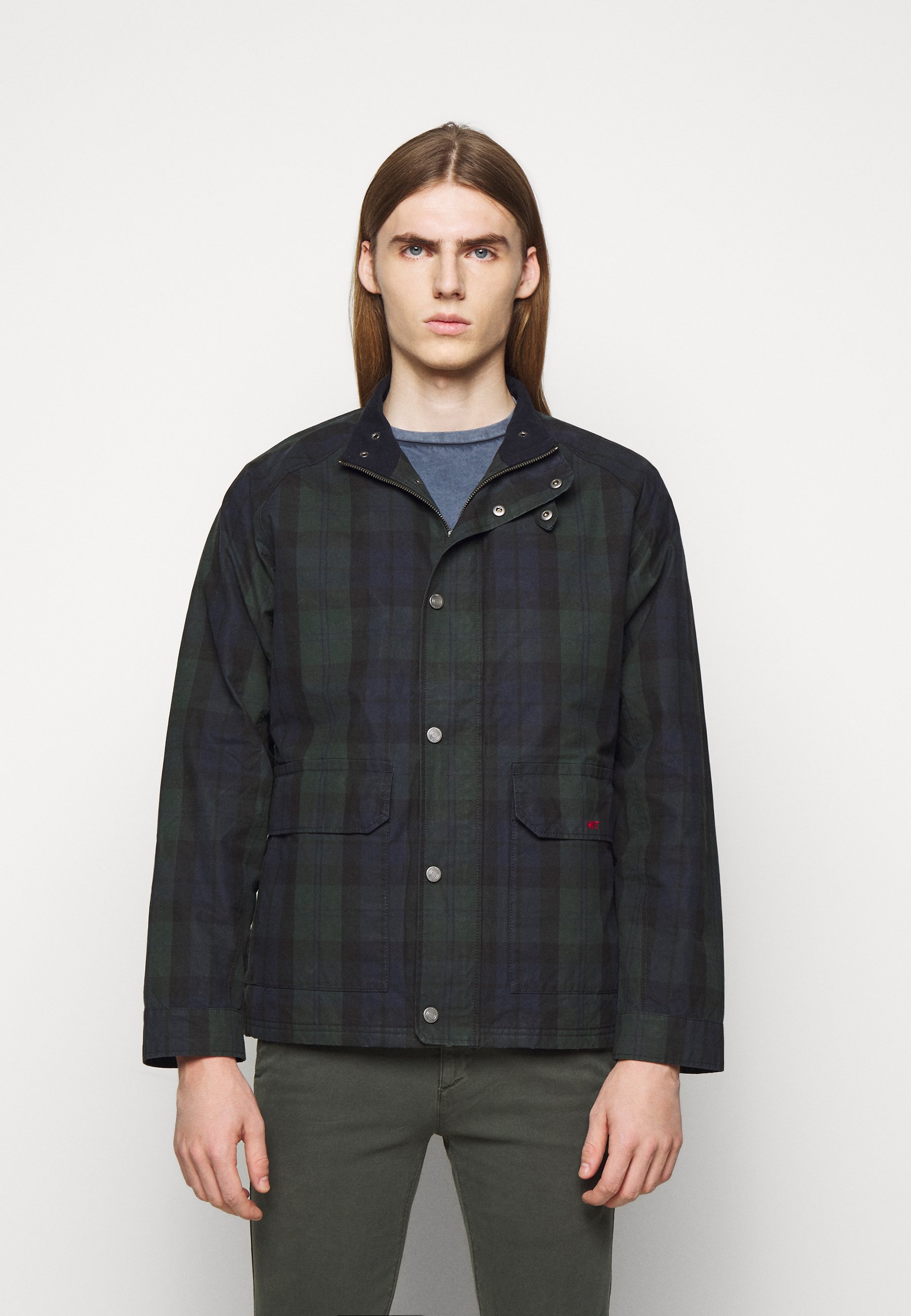 hackett waxed jacket
