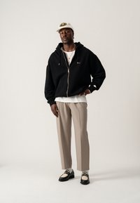 BLKVIS SCRIPT ZIP UNISEX - Sweat zippé - black