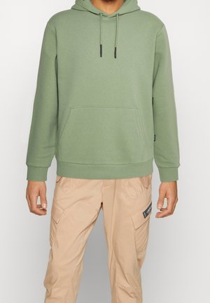 Felpa con cappuccio - dark green