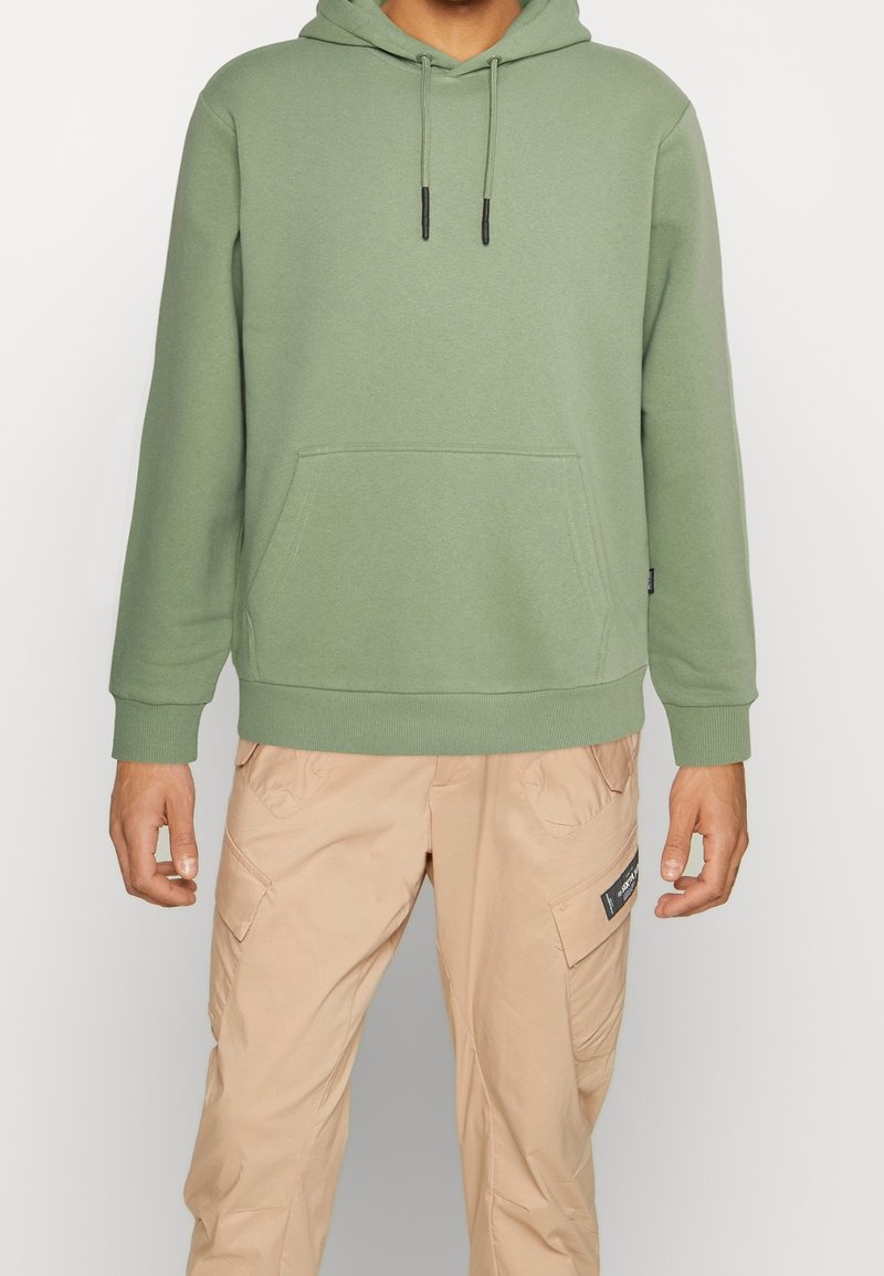 Only & Sons Felpa con cappuccio - dark green