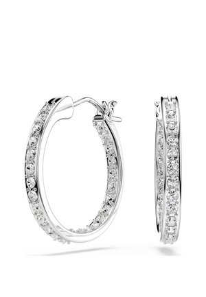 SOMMERSET HOOP RHODIUM PLATED - Kolczyki