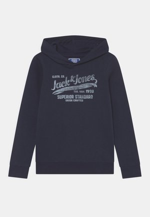 JPRBLUBILLY LOGO SWEAT HOOD - Hoodie - navy blazer