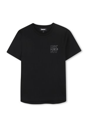 KURZÄRMELIGES - T-shirt imprimé - black