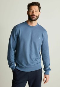 Next - LIGHTWEIGHT CREW NECK - REGULAR FIT - Sweatshirt - blue Miniaturebillede 1