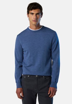 CREWNECK - Maglione - china blue melange