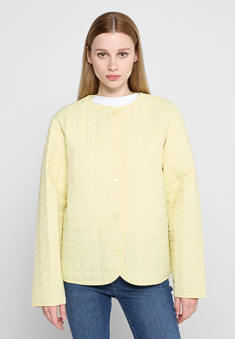 Vero Moda Jas lichtgeel