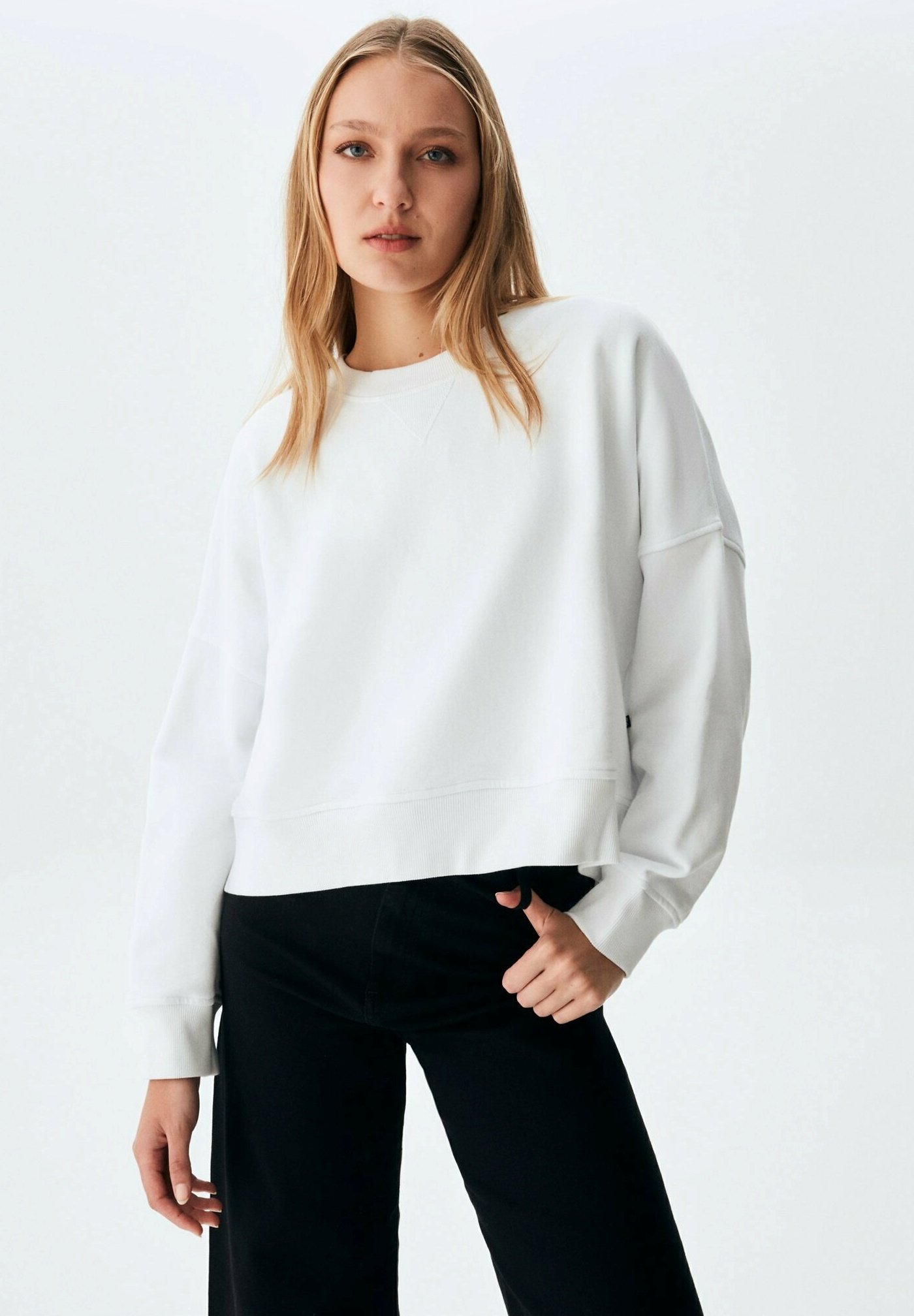 LTB TOBAMA - Sweatshirt - white/blanc - ZALANDO.FR