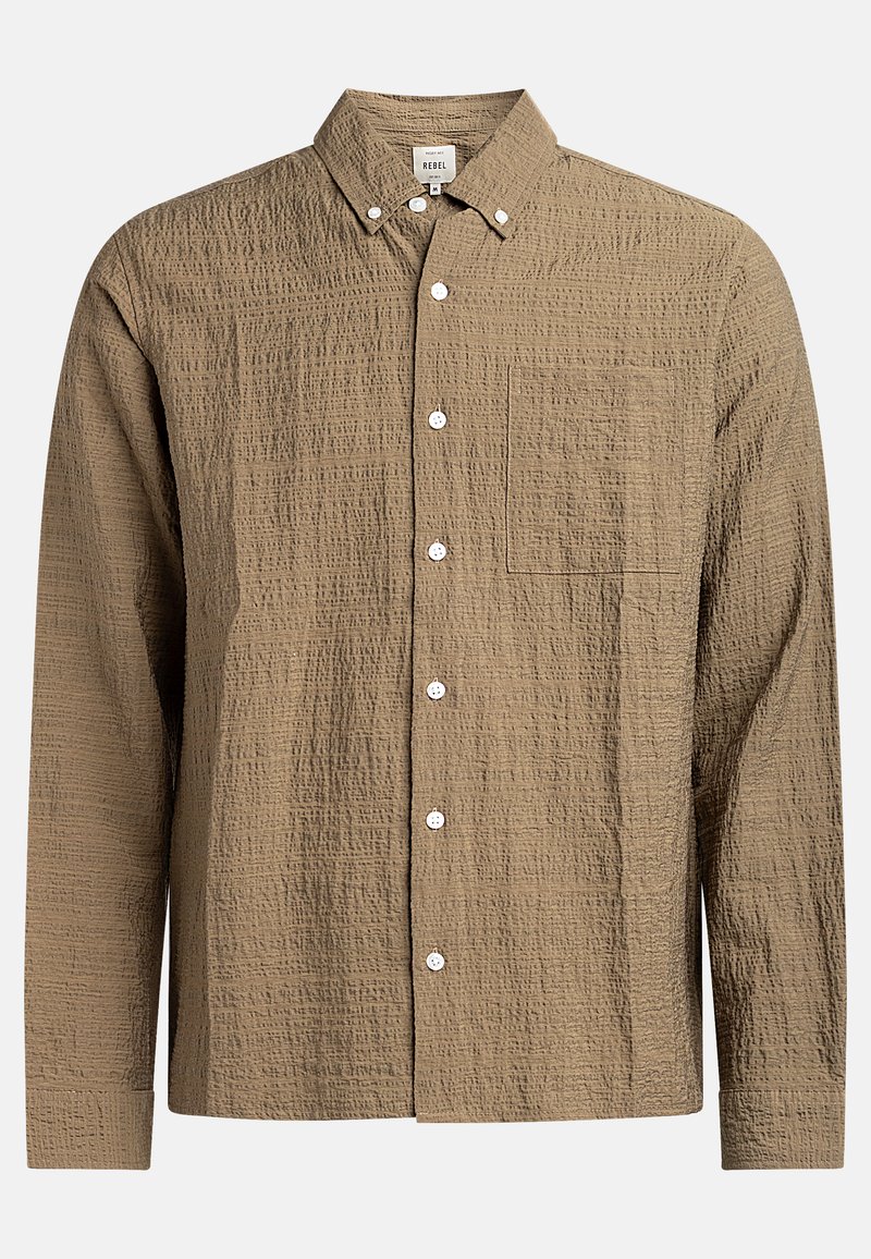 Redefined Rebel Overhemd bruin