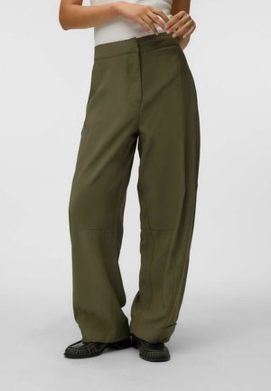 Vero Moda TROUSERS VMELLIOT TROUSERS - Bukser - khaki