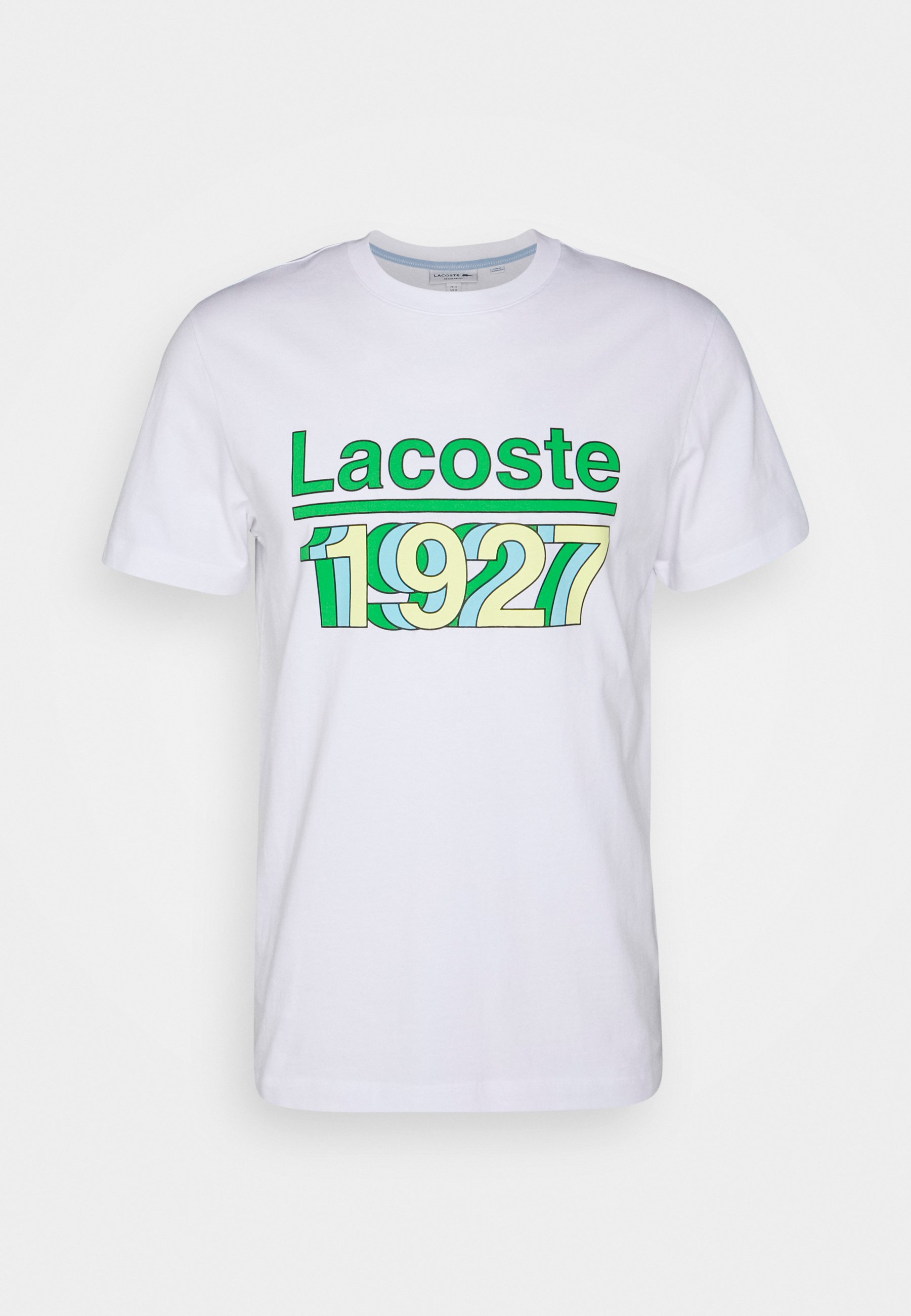 Lacoste Print T-shirt - blanc/white 