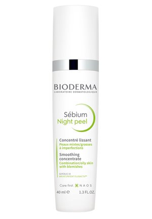 BIODERMA PEELING SÉBIUM NIGHT PEEL - Serum - transparent